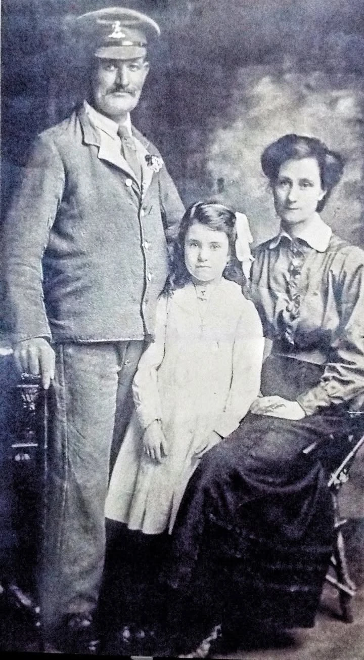 Original black-and-white photo