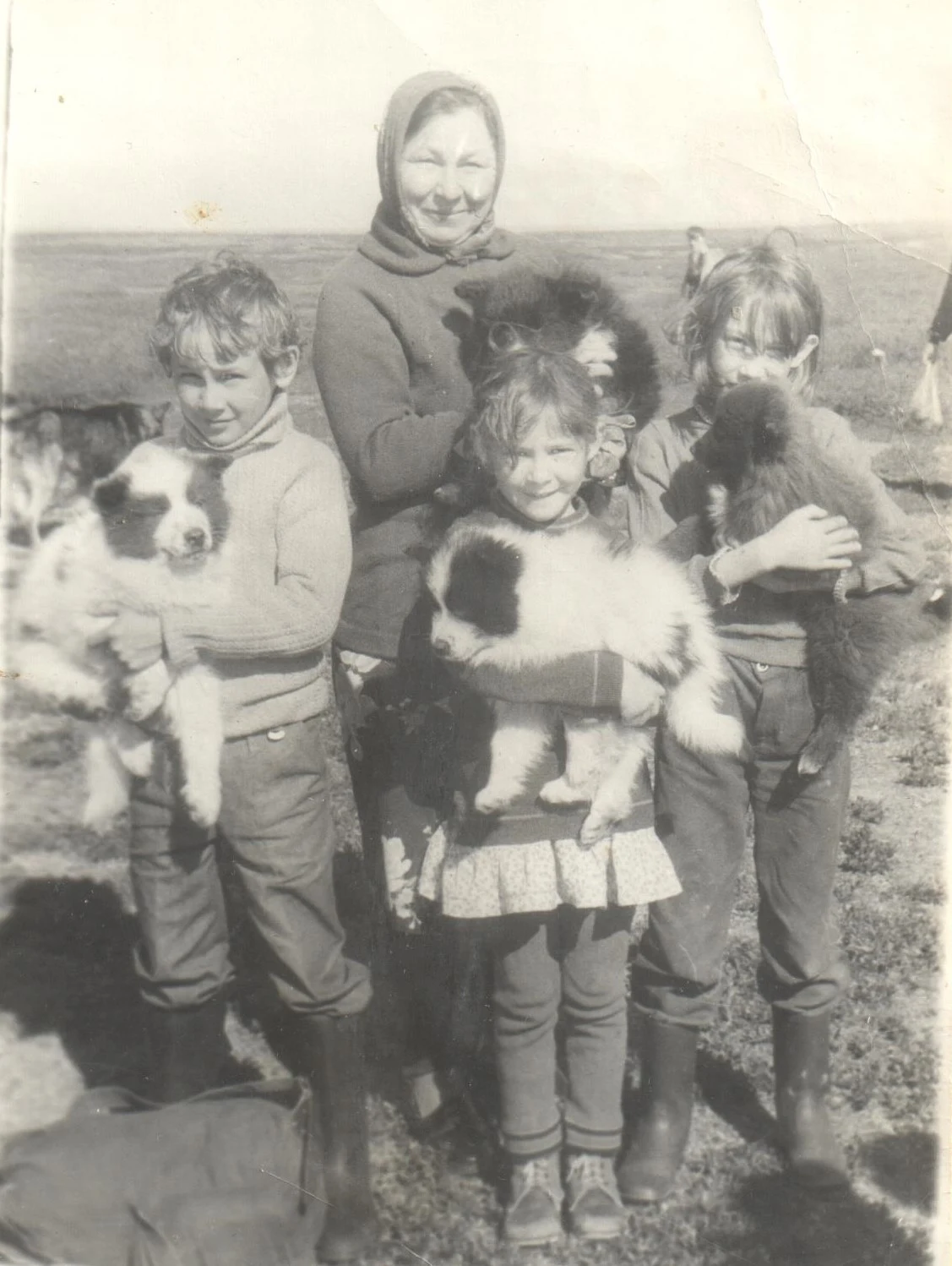 Original black & white photo